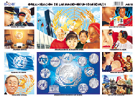 M158 Organización de las Naciones Unidas 1 (25 pzas)