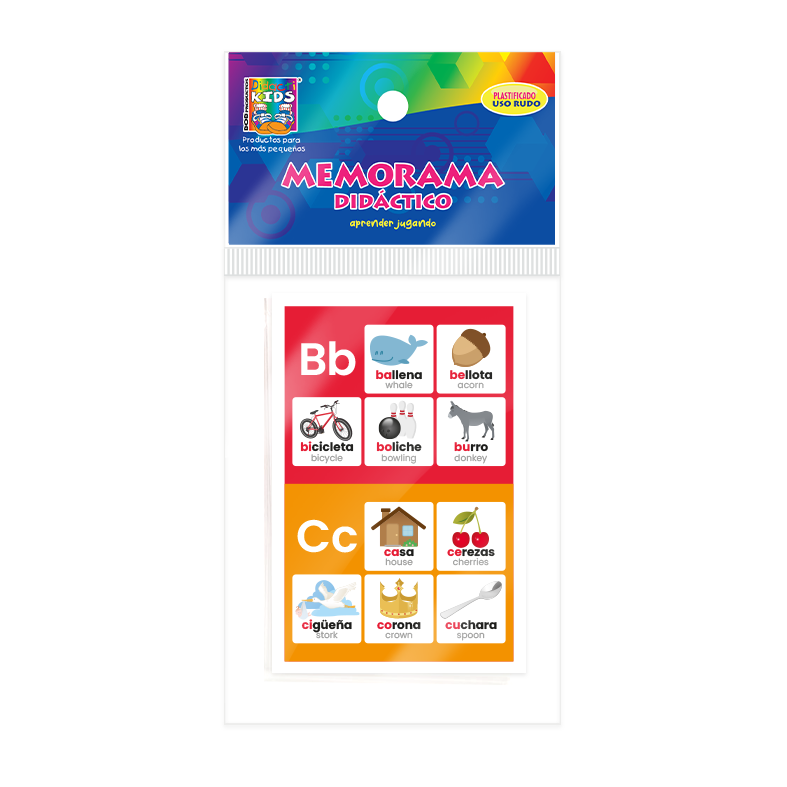 Su00edlabas y Vocales (1 juego)