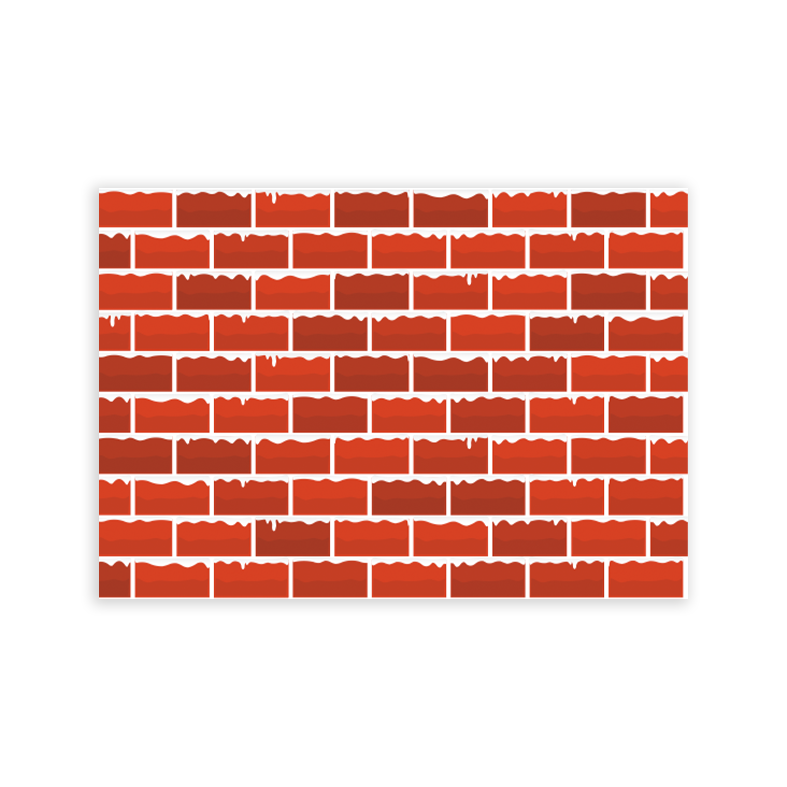 Papel Ladrillo (25 piezas)