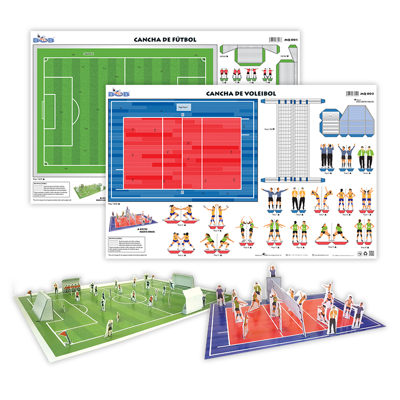 Maquetas 3D (2 piezas)