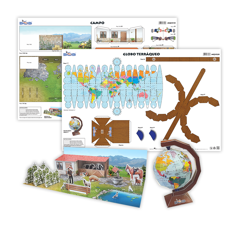 Maquetas 3D (2 piezas)