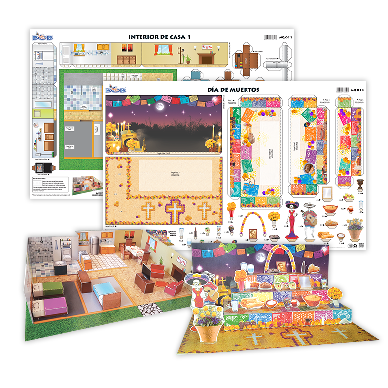 Maquetas 3D (2 piezas)