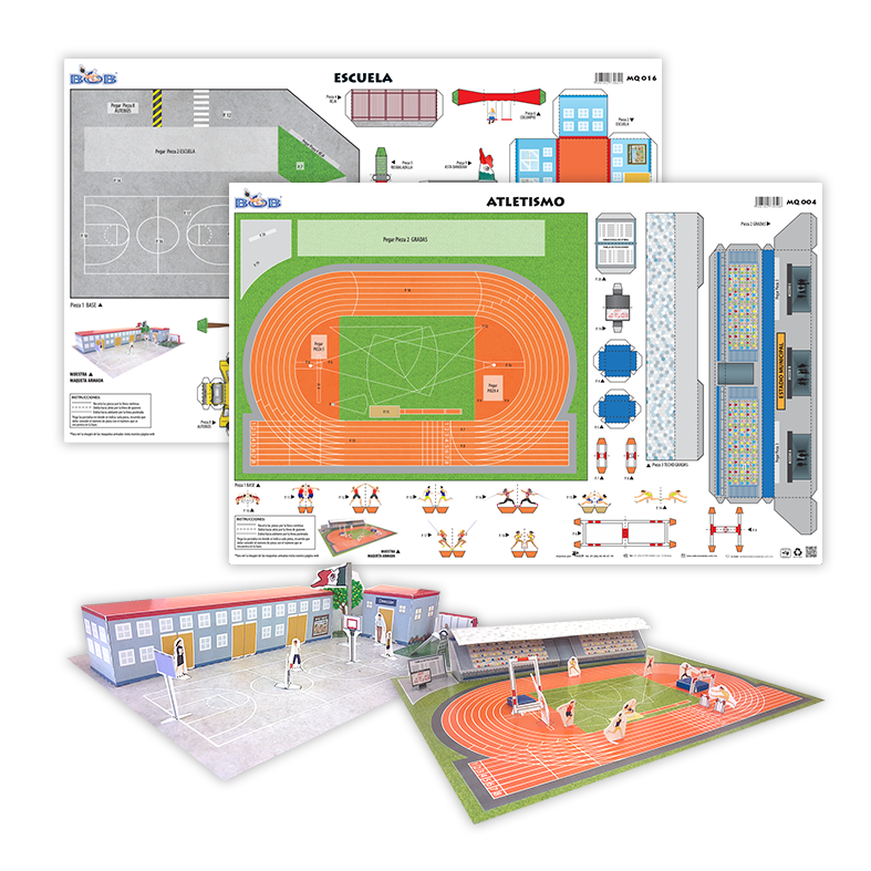 Maquetas 3D (2 piezas)