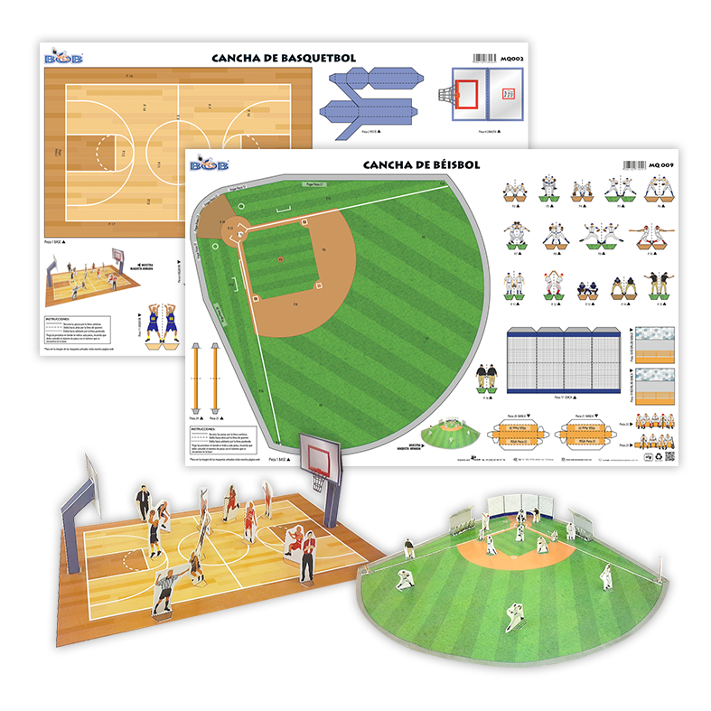 Maquetas 3D (2 piezas)