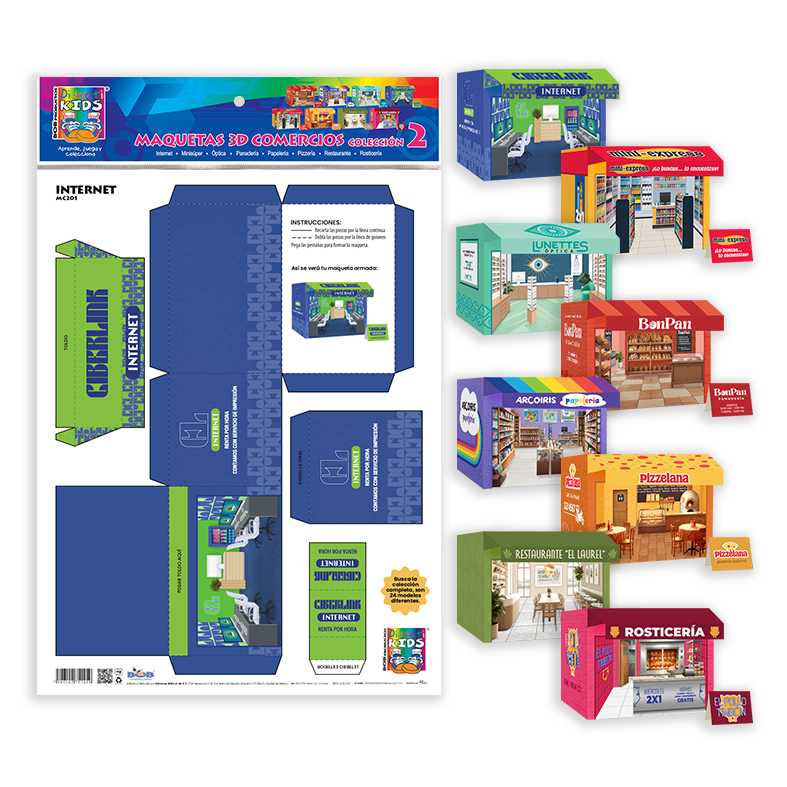 Maquetas Comercios Colecciu00f3n 2