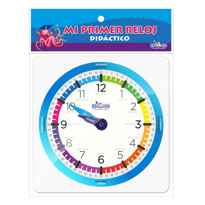 REL01 Reloj didáctico (1 pza)