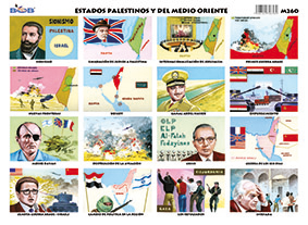 M260 Estados Palestinos y del Medio Oriente (25 pzas)