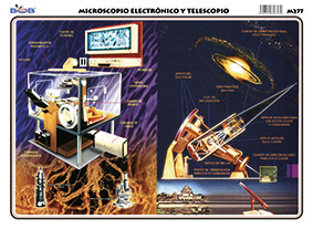 M277 Microscopio electrónico y telescopio (25 pzas)