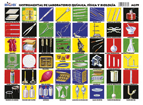M279 Instrumental de laboratorio química, física y biología (25 pzas)