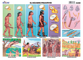M328 Hombre primitivo (25 pzas)