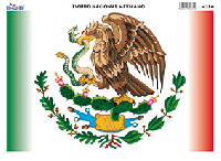 M330 Escudo nacional mexicano (25 pzas)