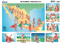 M347 Nahoas las 7 tribus nahuatlacas (25 pzas)