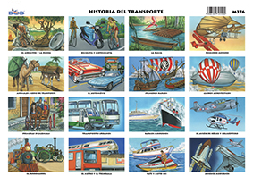 M376 Historia del transporte (25 pzas)