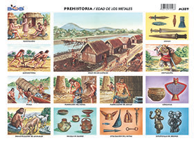 M389 Prehistoria / edad de los metales (25 pzas)