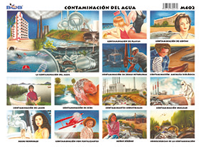 M402 Contaminación del agua (25 pzas)