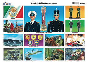 M406 Día del Ejército / 19 de febrero (25 pzas)