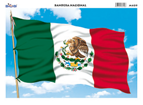 M409 Bandera nacional / 24 de febrero (25 pzas)