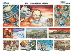 M450 Era precámbrica o azoica (25 pzas)