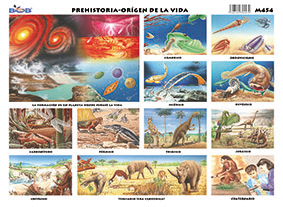 M454 Prehistoria - Origen de la vida (25 pzas)