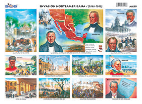 M459 Intervención Norteamericana 1846-1848 (25 pzas)