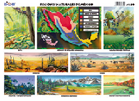 M460 Regiones naturales de México (25 pzas)