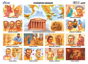 M477 Filósofos griegos (25 pzas)