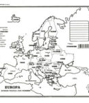 Europa – División política c/n