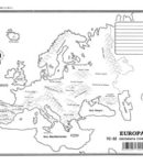 Europa – Orografía c/n