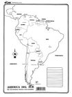 América del Sur – División política c/n