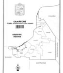 Campeche – División política c/n
