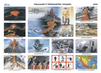 Volcanes y terremotos (sismos) - Ediciones Bob